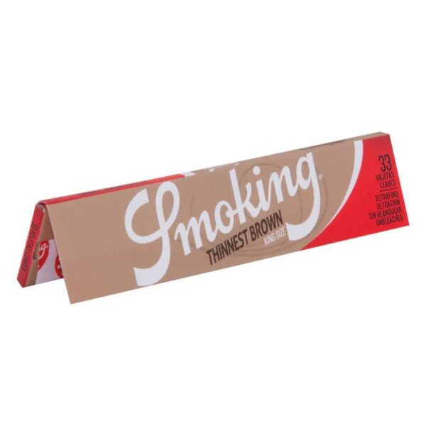 Smoking Thinnest Brown Vloei