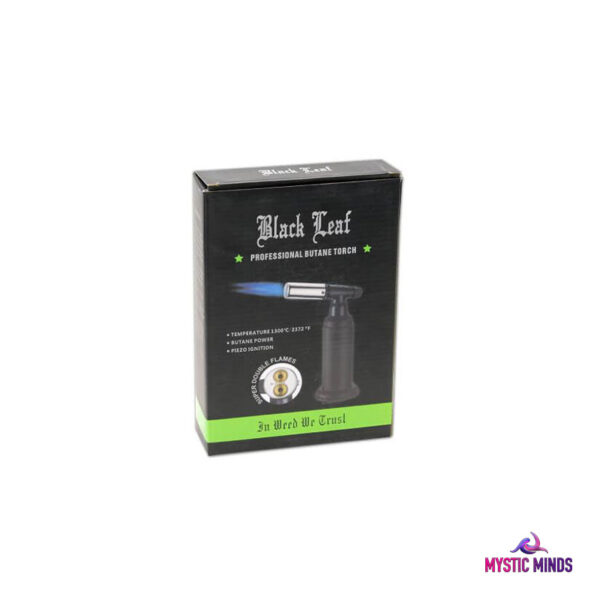 Butaangas Aansteker Black Leaf Box