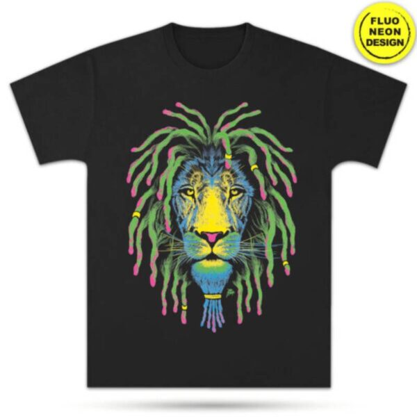 T-Shirt Rasta Lion