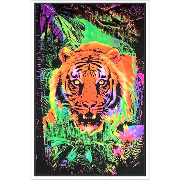 UV Poster Jungle Tiger