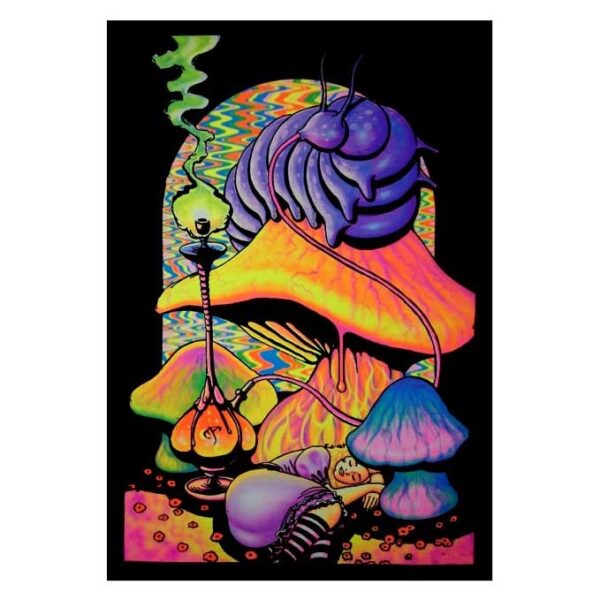 UV Poster Alice Mushroom in Wonderland