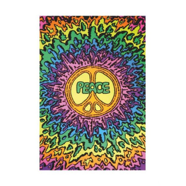 UV Psychedesliche Peace Poster