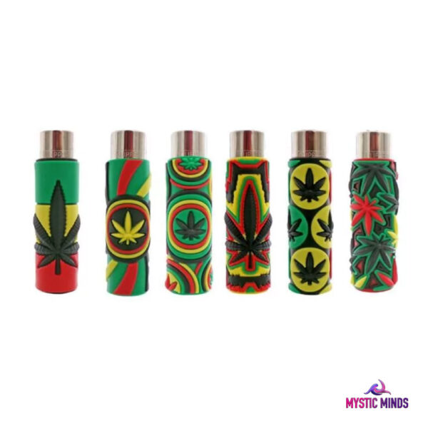 Clipper Aansteker Cover Rasta