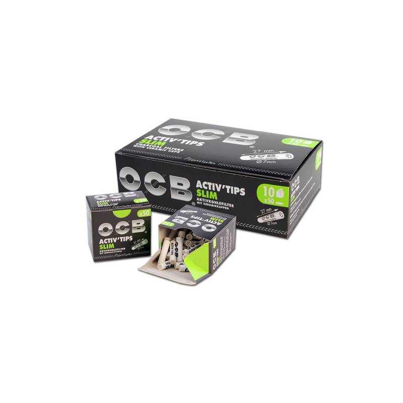 OCB Koolstof Filtertips 7mm