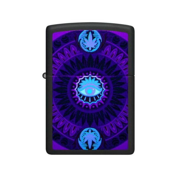 Zippo Aansteker Cannabis Eye Glow in the Dark