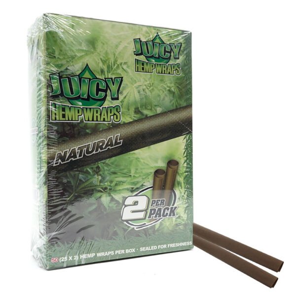 Doos Juicy Jay's Hennep Wrap Natural