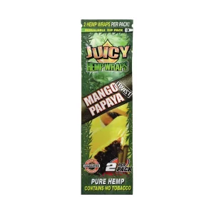 Juicy Jay’s Hennep Wrap Manic Mango Papaya
