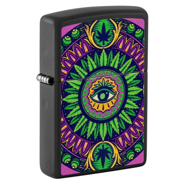 Zippo Aansteker Cannabis Eye Glow in the Dark