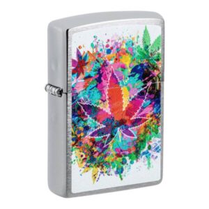 Zippo Aansteker Colourful Cannabis