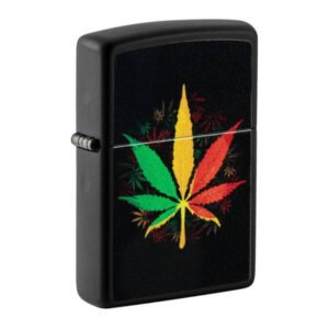 Zippo Aansteker Rastafari Matte Black