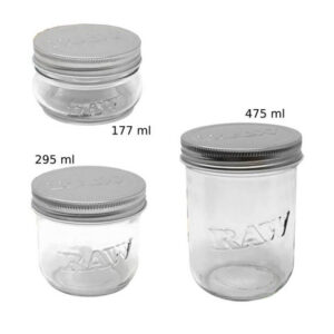 RAW Glazen Opberg Pot