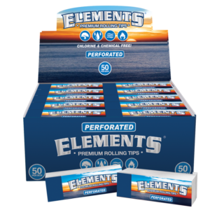 Elements Brede Filtertips Perforated