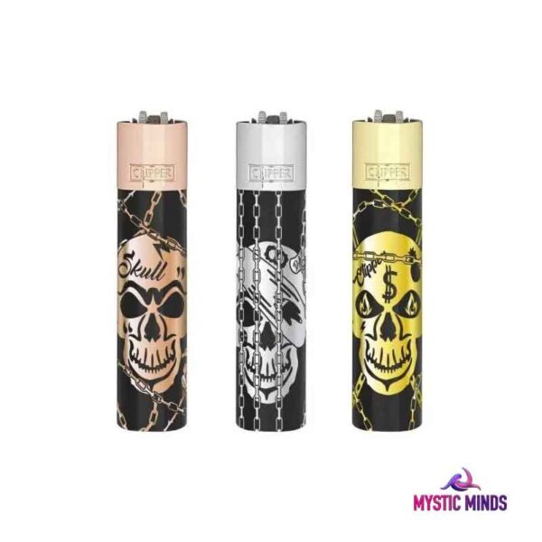 Metalen Clipper Aansteker Deadly Chains