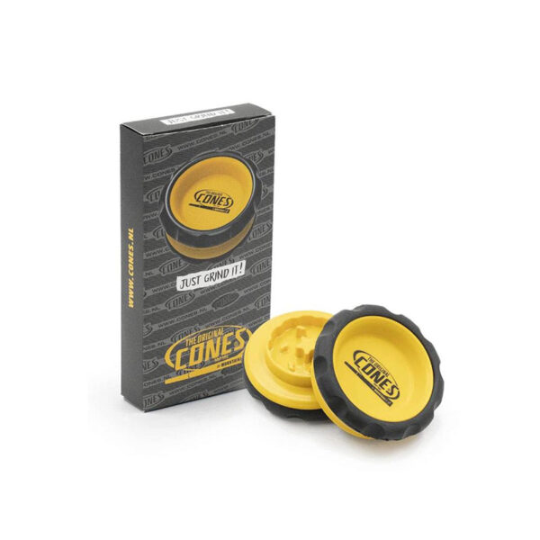Grinder met Cones Logo