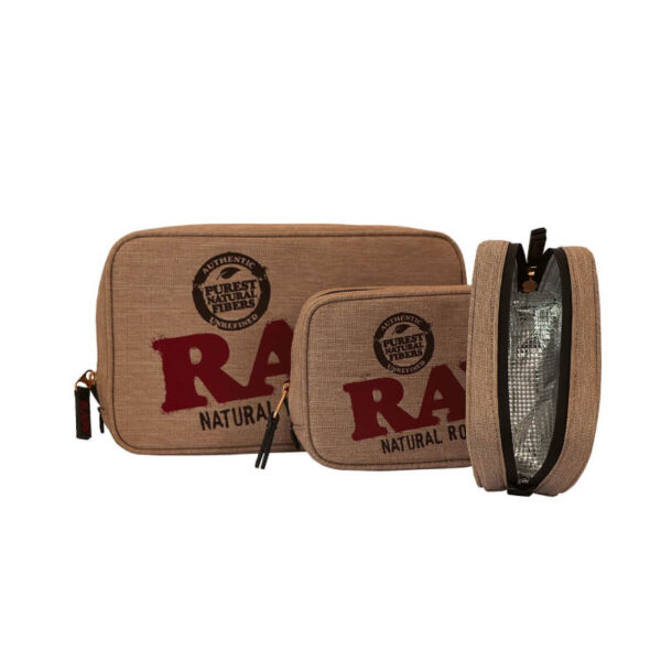 Raw Smell Proof Smokers Pouch - Afbeelding 3