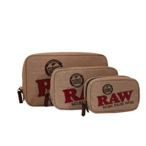 Raw Smell Proof Smokers Pouch