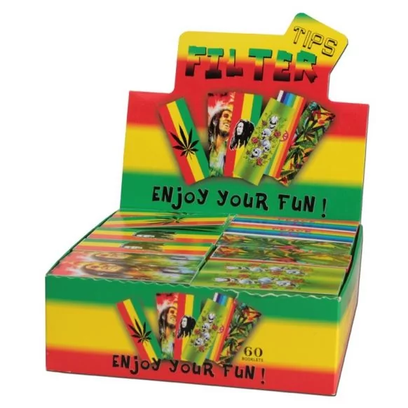 Filtertips Rasta Kleuren