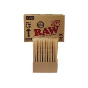 RAW Cones Bulk 109mm 800 Stuks