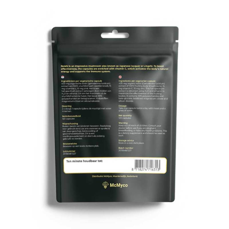 Reishi Extract Capsules - Image 2