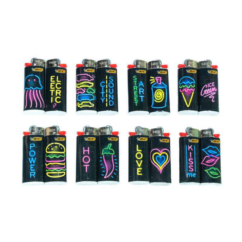 BIC Mini aansteker Neon