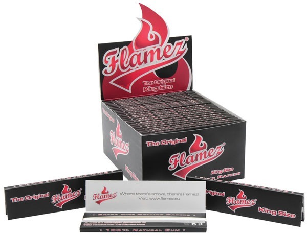 Flamez Black Kingsize Doos Vloei