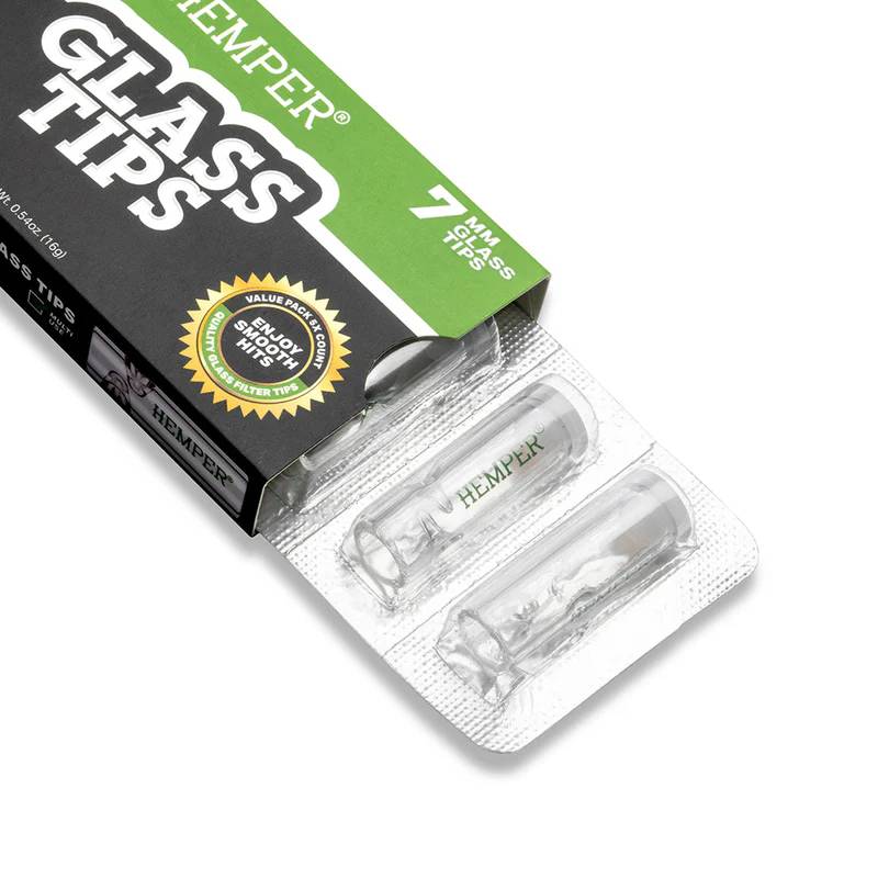 Hemper Glazen Filtertips