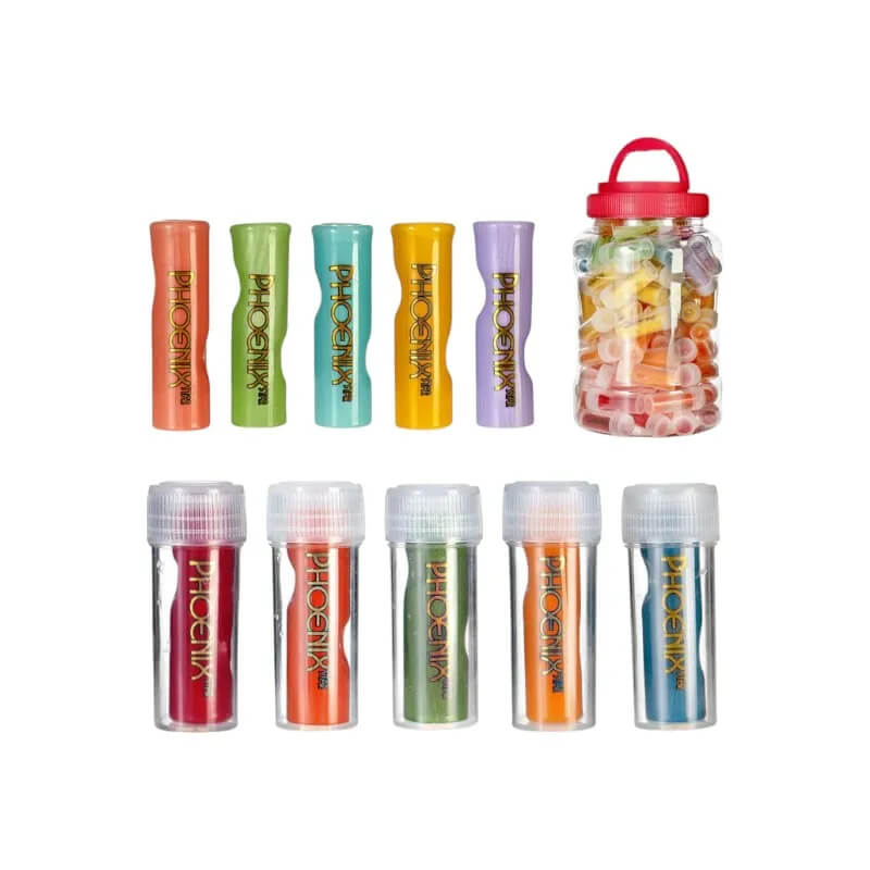 PhoenixStar Glazen Filtertip Gekleurd 10 mm - Afbeelding 3