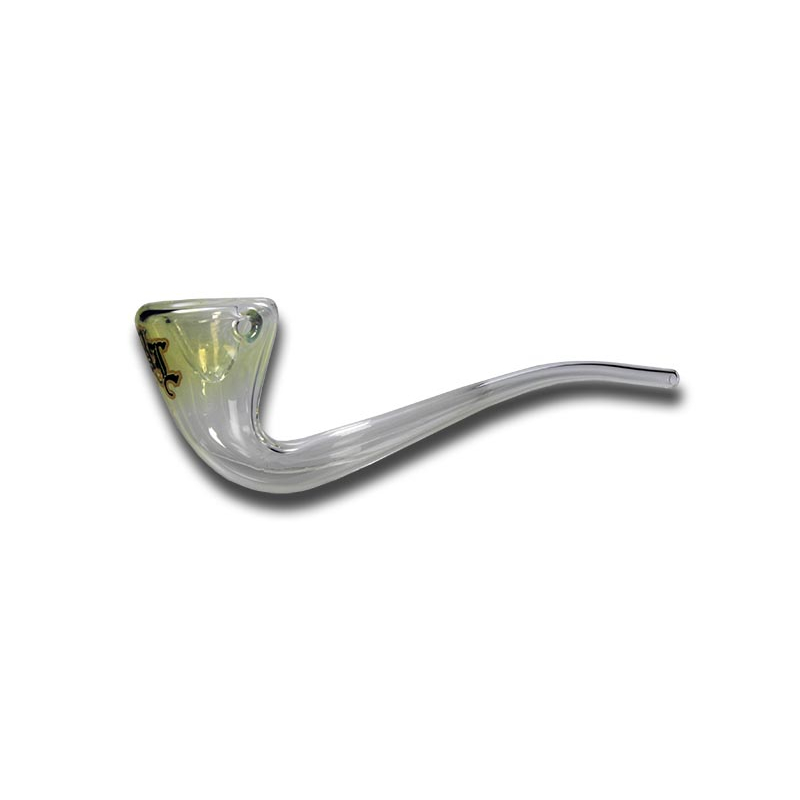 Glazen Gandalf pijp van Black Leaf 19 cm