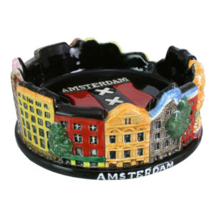 keramische asbak Amsterdam