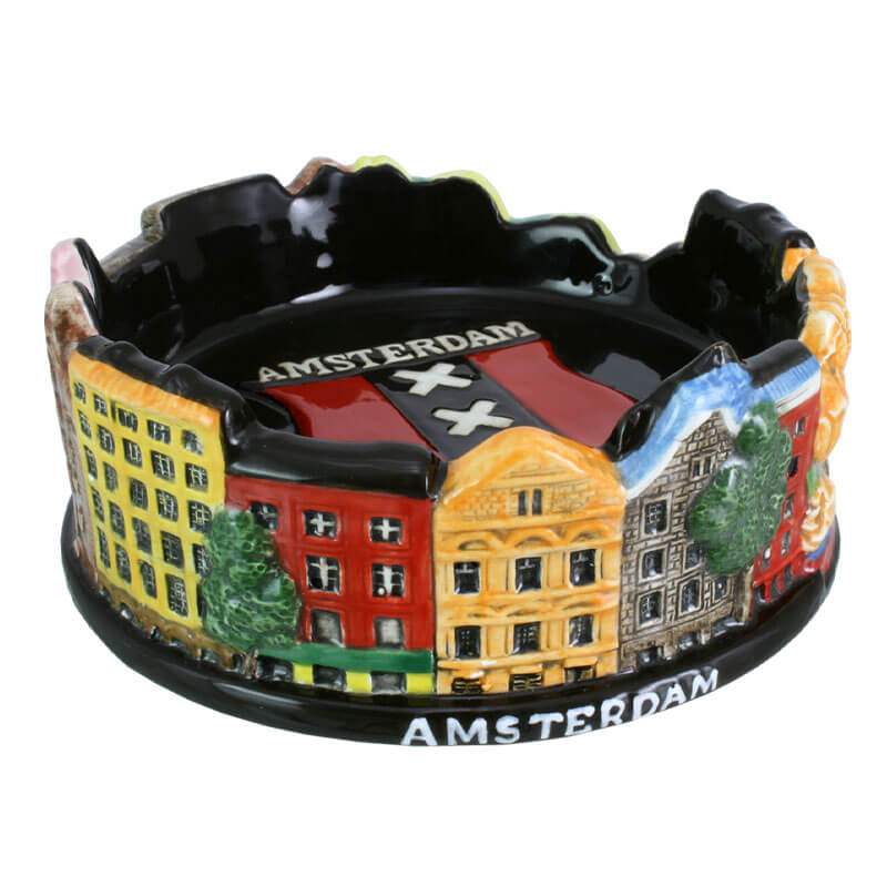keramische asbak Amsterdam