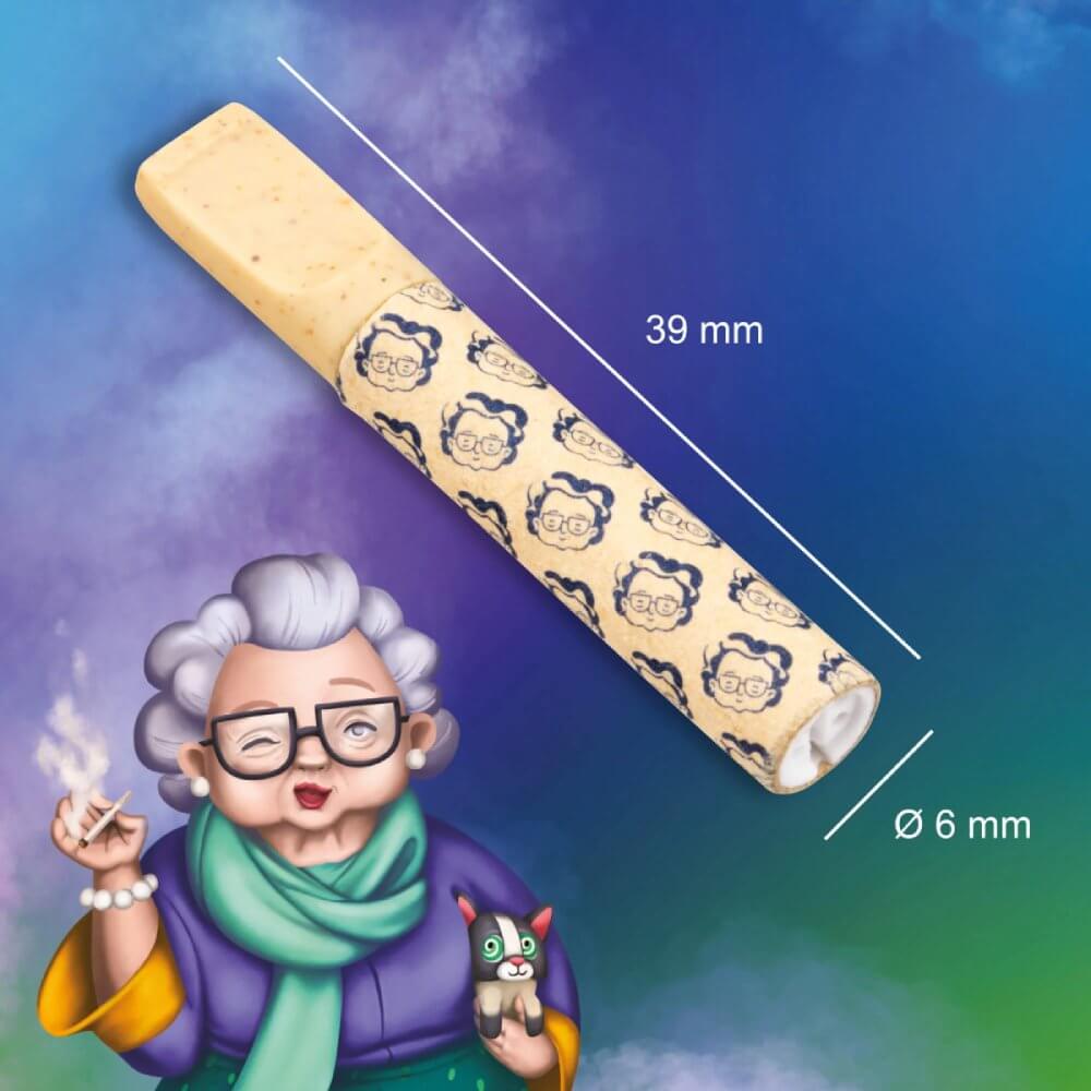 Granny’s Weed Deluxe Koolstoffilters 6 mm - Afbeelding 2