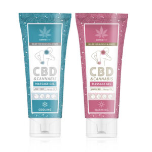 CBD massagegel van Cannaline in Cooling- en Warming-uitvoering, 200 ml