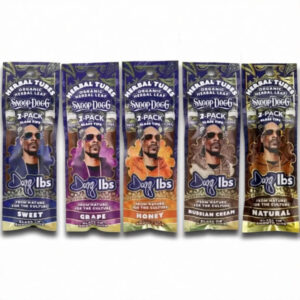 Dogg lbs Herbal Blunt Tubes Glass Tips 2-pack Snoop Dogg